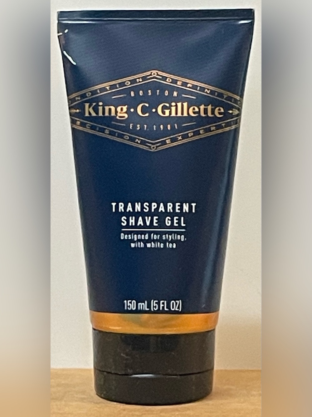 King C. Gillette Transparent Shave Gel — 5 fl oz
